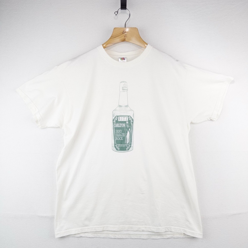 90's Vtg Ritz-Carlton "Keep It Classy Idiots" Liquor T-shirt XL